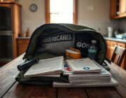 Florida hurricane preparedness with essential items